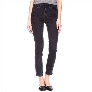 Madewell Faded Black 9” High Rise Skinny